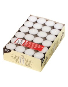 15230 vela Cilindro Blanco 72 pieza(s)