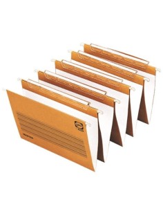 C 25 carpeta colgante a4 master lomo v visor largo bicolor