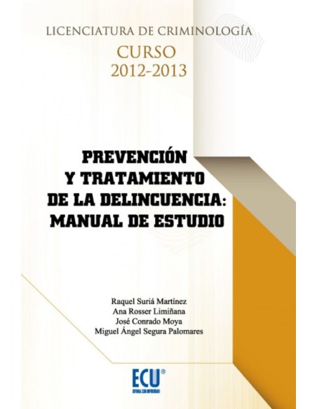 Prevencion y tratamiento de la delincuencia