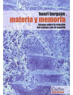 MATERIA Y MEMORIA