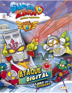 Libro de Stickers Superzings Series 5 Espana