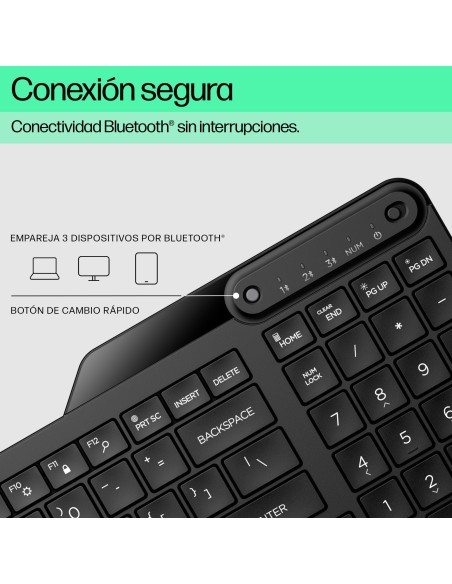 Teclado multidispositivo Bluetooth 460 Teclado multidispositivo Bluetooth 460