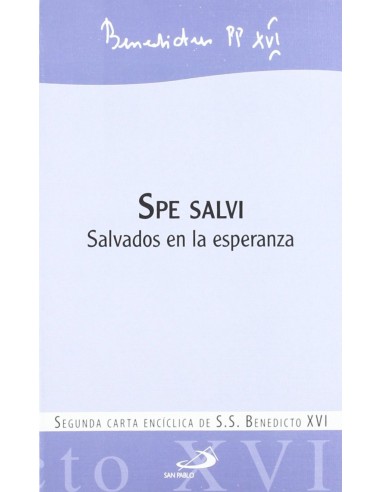 Spe salvi salvados en la esperanza