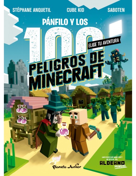 Diario de un aldeano Panfilo y los 100 peligros de Minecraft