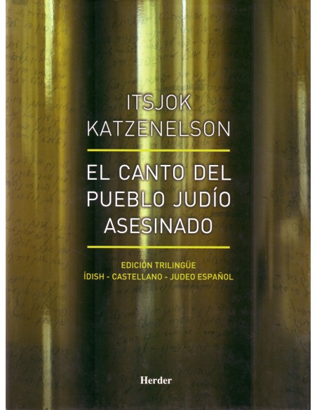 El canto del pueblo judio asesinado