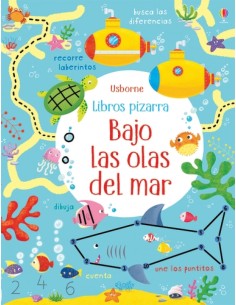 Debajo del mar pizarra