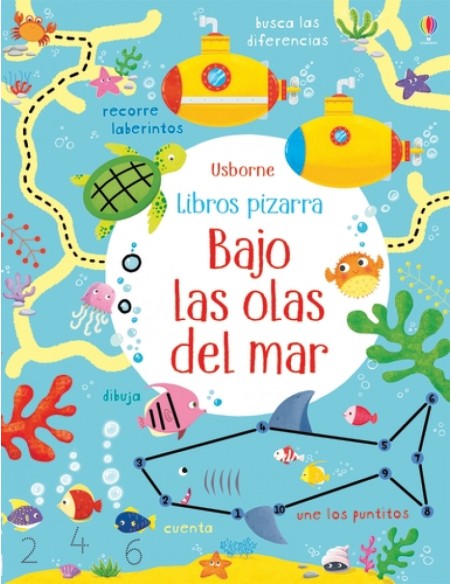 Debajo del mar pizarra