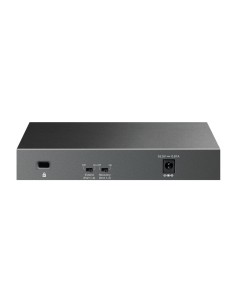 LiteWave LS106LP switch No administrado Fast Ethernet (10/100) Energía sobre Ethernet (PoE) Negro 2