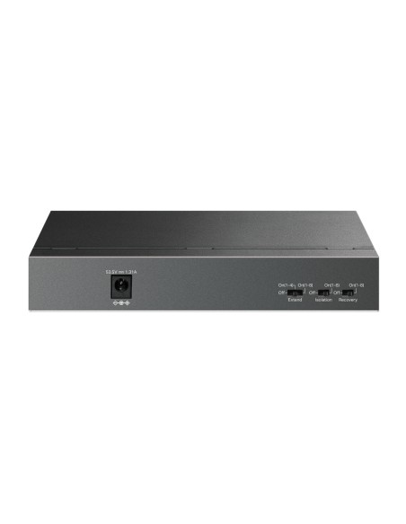 LiteWave LS109P switch No administrado Fast Ethernet (10/100) Energía sobre Ethernet (PoE) Negro