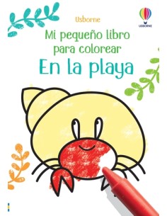 EN LA PLAYA PEQUENO LIBRO PARA COLOREAR