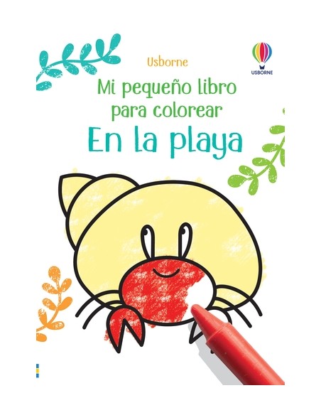 EN LA PLAYA PEQUENO LIBRO PARA COLOREAR