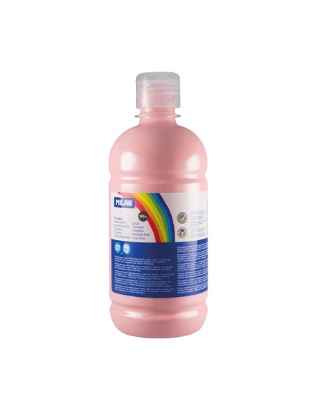 BOTELLA 500ML TEMPERA ROSA PALIDO MILAN 03622