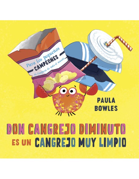 Don cangrejo diminuto es un cangrejo muy limpio