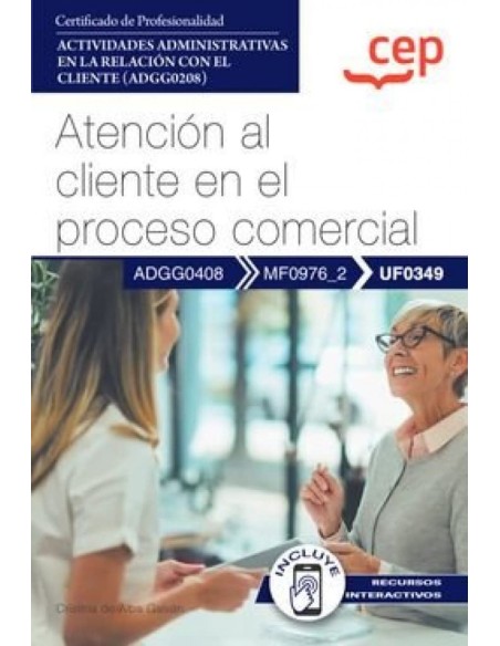 ATENCION AL CLIENTE EN EL PROCESO COMERCIAL ACTIVIDADES ADMINISTRATIVA