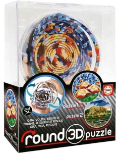 PUZZLE 3D ROUND DOS IMAGENES ELIZABETH SUTTON