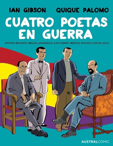 Cuatro poetas en guerra novela grafica