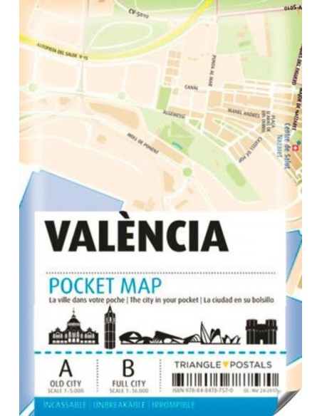 Valencia pocket Map