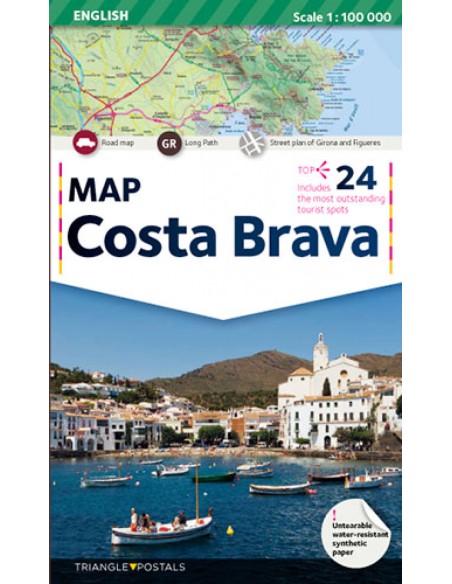 Costa Brava map