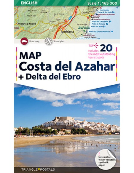 Costa del Azahar Delta del Ebro map