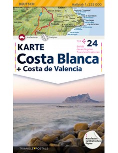 Costa Blanca map