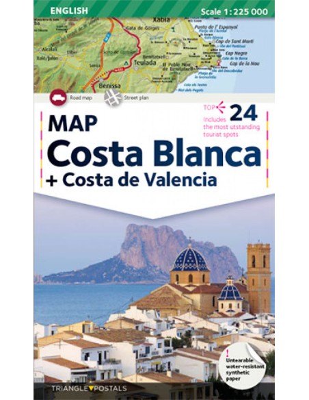 Costa Blanca mapa