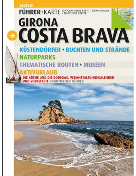Costa Brava fuhrer karte