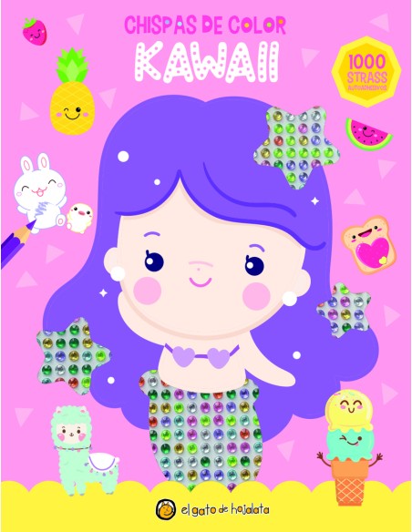 COLOREA Y DECORA KAWAII