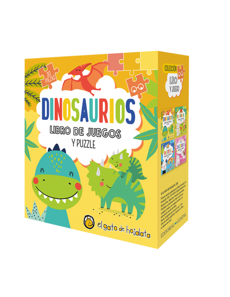 Dinosaurios LibroPuzzle 30 piezas