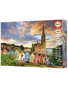 PUZZLE 1000 PIEZAS CATEDRAL DE COBH IRLANDA