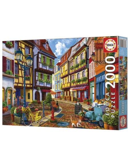 PUZZLE 2000 PIEZAS CALLE RADIANTE
