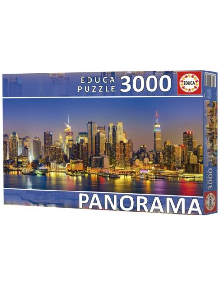 PUZZLE 3000 PANORAMA SKYLINE NUEVO YORK