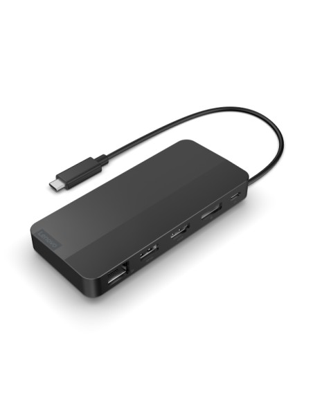 40B90000WW base para portátil y replicador de puertos Alámbrico USB 3.2 Gen 1 (3.1 Gen 1) Type-C Negro