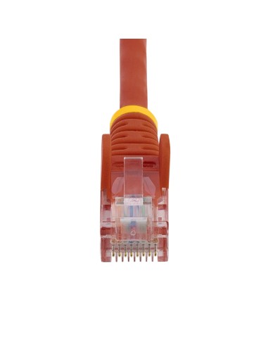 Cable de Red de 0,5m Rojo Cat5e Ethernet RJ45 sin Enganches