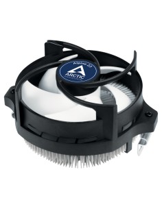 Alpine 23 - Compact AMD CPU-Cooler Procesador Refrigerador de aire 9 cm Aluminio, Negro 1 pieza(s)
