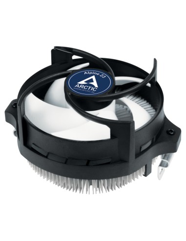 Alpine 23 - Compact AMD CPU-Cooler Procesador Refrigerador de aire 9 cm Aluminio, Negro 1 pieza(s)