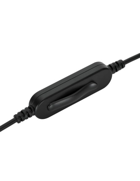 AEH102GL auricular y casco Auriculares Alámbrico Diadema Llamadas/Música USB tipo A Negro