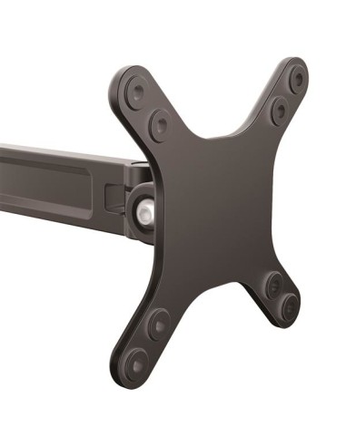 Soporte de pared de un solo giro para monitor - Montura VESA para Pantallas de hasta 27 Pulgadas