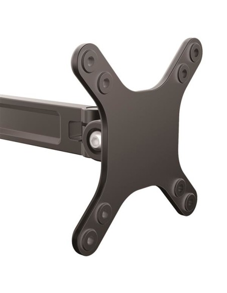 Soporte de pared de un solo giro para monitor - Montura VESA para Pantallas de hasta 27 Pulgadas