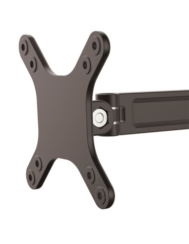 Soporte de pared de un solo giro para monitor - Montura VESA para Pantallas de hasta 27 Pulgadas