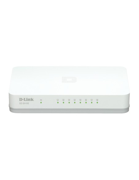 GO-SW-8G/E switch No administrado Gigabit Ethernet (10/100/1000) Blanco