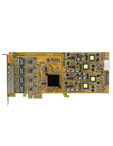 Tarjeta PCI Express de Red Ethernet Gigabit con 4 Puertos RJ45 PoE Power over Ethernet