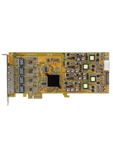 Tarjeta PCI Express de Red Ethernet Gigabit con 4 Puertos RJ45 PoE Power over Ethernet