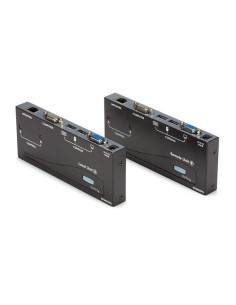 Extensor de Consola KVM por Cat 5 Ethernet (150m) con USB y Vídeo VGA