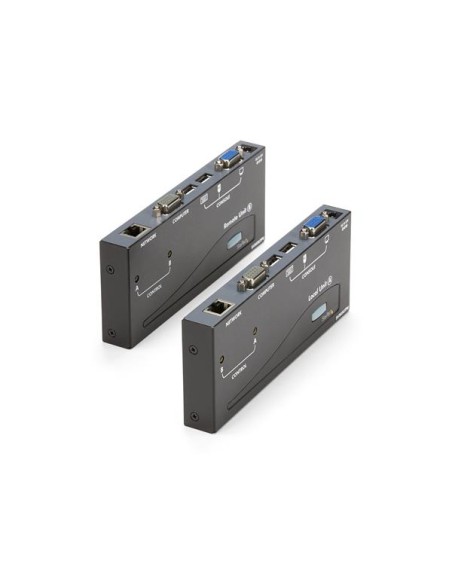 Extensor de Consola KVM por Cat 5 Ethernet (150m) con USB y Vídeo VGA