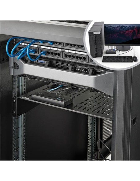 Extensor de Consola KVM por Cat 5 Ethernet (150m) con USB y Vídeo VGA