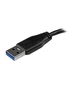 Cable de 3m USB 3.0 Delgado - A Macho a Micro B Macho 2