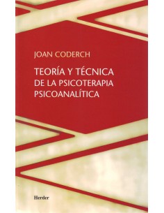 Teoria y tecnicas psicoterapia psicoanalitica