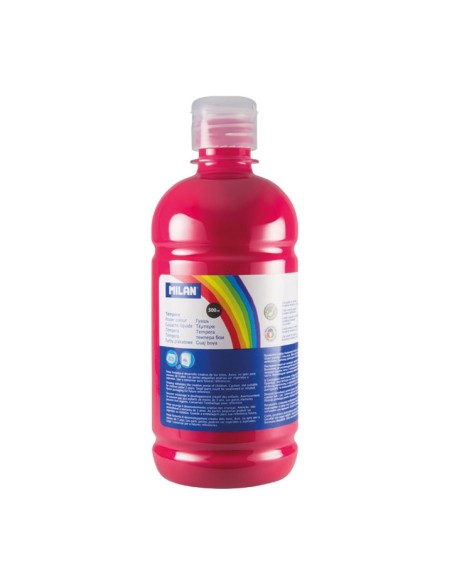 BOTELLA 500ML TEMPERA MAGENTA MILAN 03633