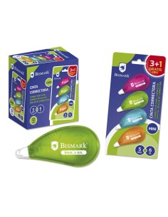 325762 corrección de películo/cinta 6 m Multicolor 4 pieza(s)