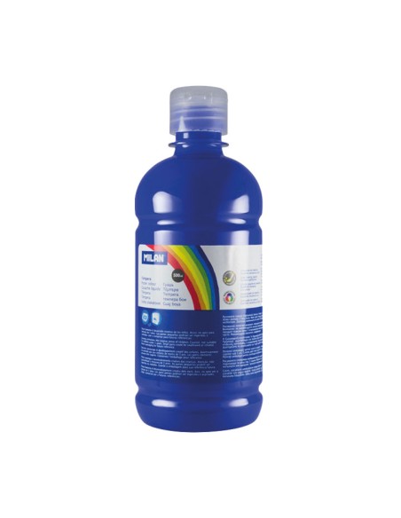 BOTELLA 500ML TEMPERA AZUL ULTRAMAR MILAN 03650